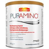 Nutramigen Puramino, hipoalergiczny preparat zawierający wolne aminokwasy do postępowania dietetycznego dla niemowląt od urodzenia i dzieci, 400 g - miniaturka zdjęcia produktu