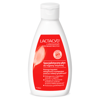 Lactacyd Przeciwgrzybiczy, płyn ginekologiczny do higieny intymnej, 200 ml - zdjęcie produktu