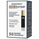 Diagnostic Gold Strip, paski testowe do glukometru, 50 sztuk - miniaturka zdjęcia produktu