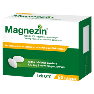 Magnezin 500 mg, 60 tabletek - zdjęcie produktu