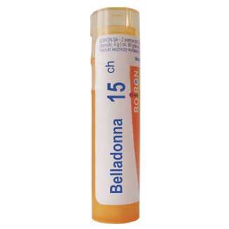 Boiron Belladonna 15 CH, granulki, 4 g - zdjęcie produktu