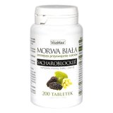 Morwa Biała Sacharoblocker, 200 tabletek - miniaturka zdjęcia produktu