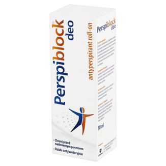 Perspiblock Deo, Roll-on, 50 ml KRÓTKA DATA - zdjęcie produktu