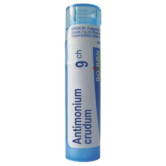 Boiron Antimonium crudum 9 CH, granulki, 4 g - zdjęcie produktu