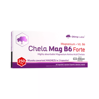 Olimp Chela-Mag B6 Forte, 60 kapsułek USZKODZONE OPAKOWANIE - zdjęcie produktu