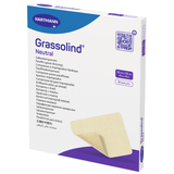 Grassolind Neutral, opatrunek z maścią, jałowy, 10 cm x 10 cm, 10 sztuk - miniaturka zdjęcia produktu