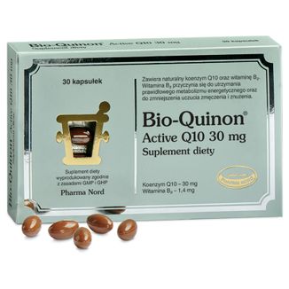 Pharma Nord Bio-Quinon Active Q10 Gold 30 mg, 30 kapsułek - zdjęcie produktu