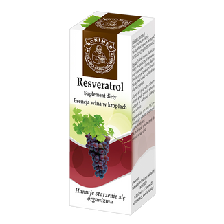 Resveratrol, krople, 20 ml - zdjęcie produktu