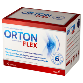 Orton Flex, smak czarnej porzeczki, 30 saszetek  - zdjęcie produktu