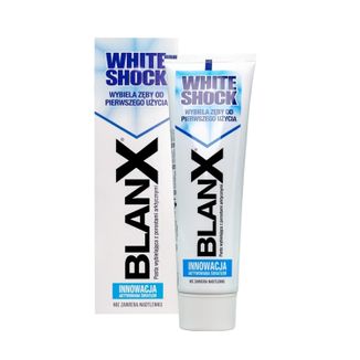 BlanX White Shock, wybielająca pasta do zębów, 75 ml - zdjęcie produktu