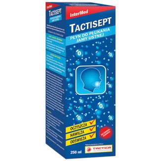 TACTISEPT, płyn do płukania jamy ustnej, 250 ml - zdjęcie produktu