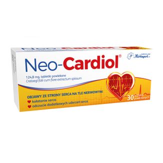 Neo-Cardiol 124,8 mg 30 tabletek powlekanych - zdjęcie produktu