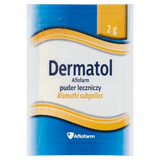 Dermatol Aflofarm, puder leczniczy, 2 g x 1 saszetka - miniaturka zdjęcia produktu