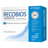 Recobios Synbiotyk, 20 kapsułek dojelitowych - miniaturka zdjęcia produktu