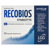 Recobios Synbiotyk, 20 kapsułek dojelitowych - miniaturka zdjęcia produktu