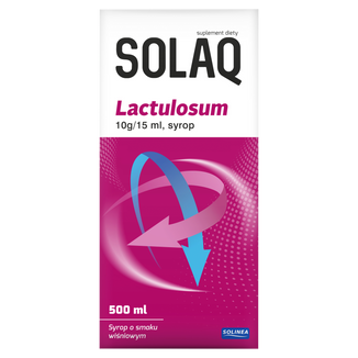 Solaq Laktuloza, syrop, 500 ml - zdjęcie produktu