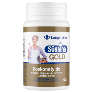 Sussina Gold, słodzik, proszek, 200 g USZKODZONE OPAKOWANIE - zdjęcie produktu