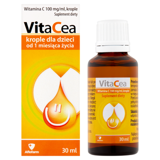 VitaCea, krople dla niemowląt od 1 miesiąca, 30 ml - zdjęcie produktu