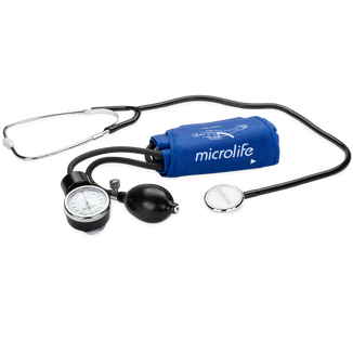 Microlife AG1-20, zegarowy ciśnieniomierz naramienny z gruszką i stetoskopem - zdjęcie produktu