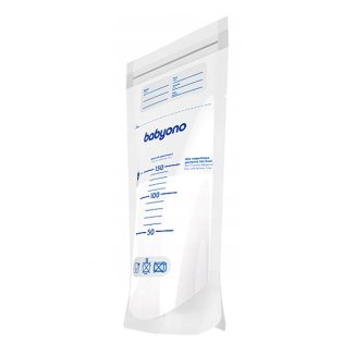 BabyOno, woreczki do przechowywania pokarmu, 20 sztuk - 2 BabyOno, woreczki do przechowywania pokarmu, 20 sztuk - 2 - zdjęcie produktu