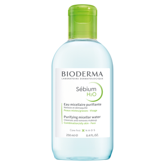 Bioderma Sebium H2O, płyn micelarny do skóry tłustej, mieszanej, trądzikowej, 250 ml - zdjęcie produktu