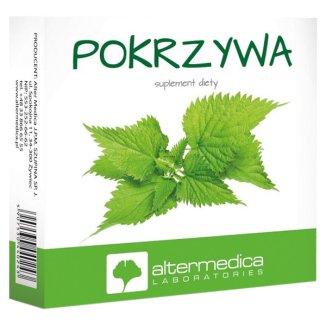 Alter Medica, Pokrzywa 450 mg, 60 tabletek Alter Medica, Pokrzywa 450 mg, 60 tabletek - zdjęcie produktu