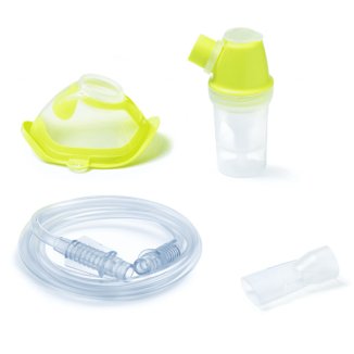 Zestaw akcesoriów do nebulizacji z maską dla dzieci, Flaem RF6 Basic - zdjęcie produktu