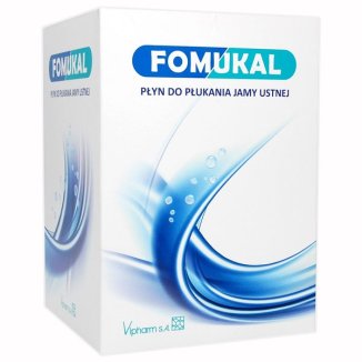 Fomukal, płyn do płukania jamy ustnej, 225 ml + 225 ml - 2 Fomukal, płyn do płukania jamy ustnej, 225 ml + 225 ml - 2 - zdjęcie produktu