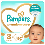 Pampers Premium Care 3 (6-10 kg), pieluchy, 120 sztuk - miniaturka zdjęcia produktu