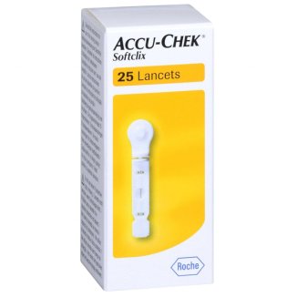 Accu-Chek Softclix, lancety, 25 sztuk - zdjęcie produktu