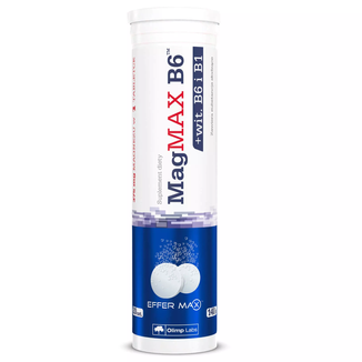 Olimp MagMAX B6, smak pomarańczowy, 20 tabletek musujących - zdjęcie produktu