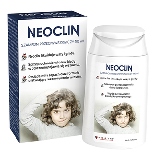 Neoclin, szampon przeciwwszawiczy dla dzieci i dorosłych, 100 ml - zdjęcie produktu