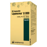 Lipancrea 8000 j., 50 kapsułek Lipancrea 8000 j., 50 kapsułek - miniaturka zdjęcia produktu