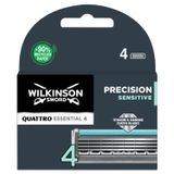 Wilkinson Sword Quattro Titanium Sensitive, wkłady wymienne, 4 sztuki - miniaturka zdjęcia produktu