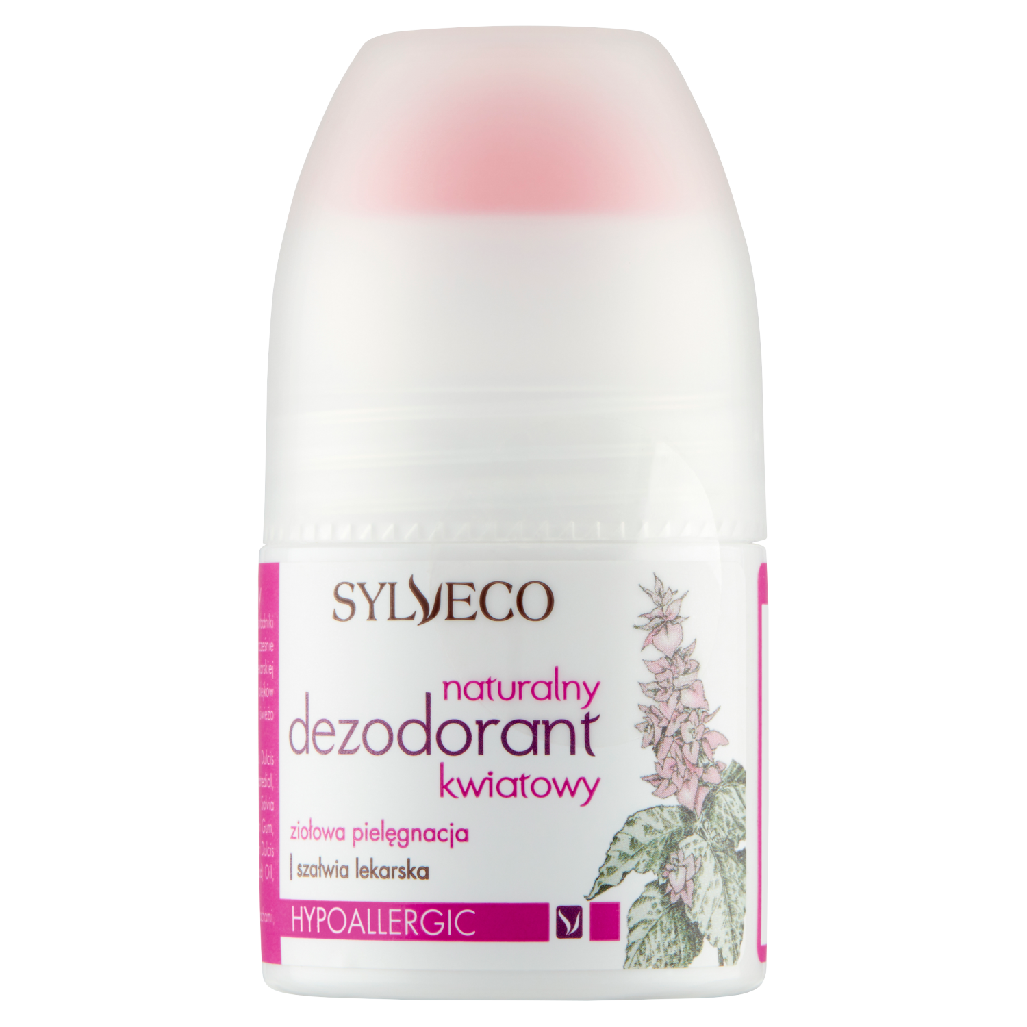 Nieznana Sylveco, dezodorant naturalny kwiatowy, roll-on, 50 ml