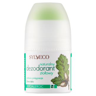 Sylveco, dezodorant naturalny ziołowy, roll-on, 50 ml - zdjęcie produktu