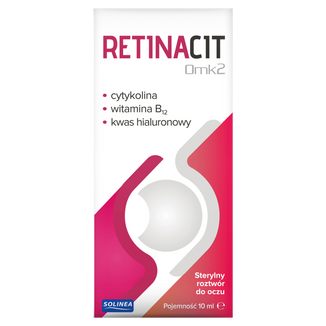 Retinacit Omk2, krople do oczu, 10 ml Retinacit Omk2, krople do oczu, 10 ml - zdjęcie produktu