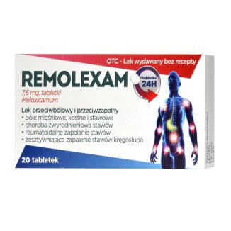 Remolexam 7,5 mg, 20 tabletek - zdjęcie produktu