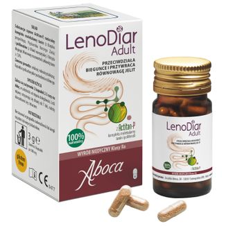 LenoDiar Adult, 20 kapsułek - zdjęcie produktu