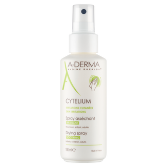 A-Derma Cytelium, spray osuszający na podrażnienia sączące, do twarzy i ciała, 100 ml - zdjęcie produktu
