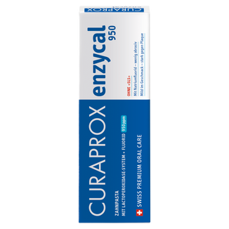 Curaprox Enzycal 950, pasta do zębów z enzymami, 75 ml - zdjęcie produktu