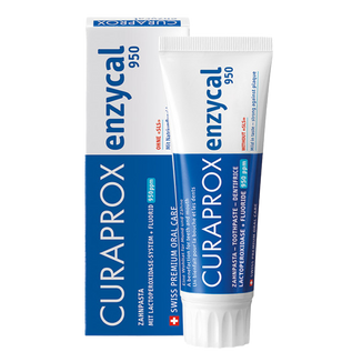 Curaprox Enzycal 950, pasta do zębów z enzymami, 75 ml - zdjęcie produktu