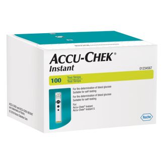Accu-Chek Instant, paski testowe do glukometru, 100 sztuk USZKODZONE OPAKOWANIE - zdjęcie produktu