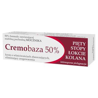 Cremobaza 50%, krem o właściwościach złuszczających eliminujący zrogowacenia, 30 g USZKODZONE OPAKOWANIE - zdjęcie produktu