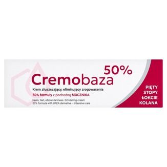 Cremobaza 50%, krem o właściwościach złuszczających eliminujący zrogowacenia, 30 g Cremobaza 50%, krem o właściwościach złuszczających eliminujący zrogowacenia, 30 g - zdjęcie produktu