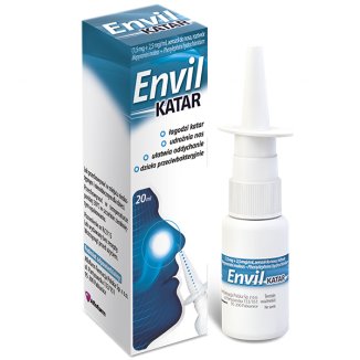 Envil Katar (1,5 mg + 2,5 mg)/ ml, aerozol do nosa, 20 ml - zdjęcie produktu