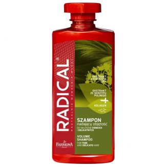 Farmona Radical, szampon nadający objętość, do włosów cienkich i delikatnych, 400 ml - zdjęcie produktu