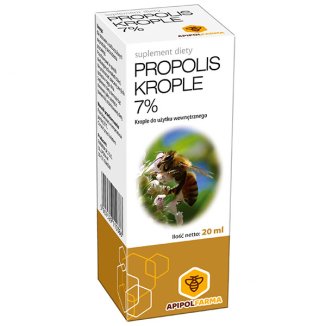 Propolis krople 7%, 20 ml - zdjęcie produktu