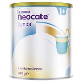 Neocate Junior, dla dzieci z alergią na białka mleka krowiego i złożoną nietolerancją białek pokarmowych, po 1 roku, smak waniliowy, 400 g - miniaturka zdjęcia produktu