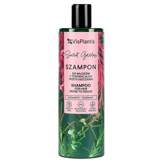 Vis Plantis Herbal Vital Care, szampon do włosów przetłuszczających się, 400 ml - zdjęcie produktu